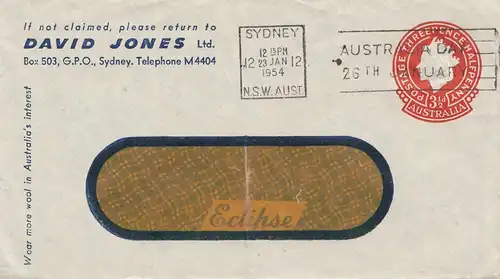 Australia 1954: Sydney 