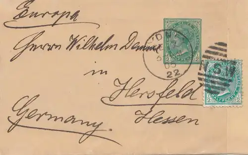 Australie: 1905: NSW - cover to Hersfed - Germany