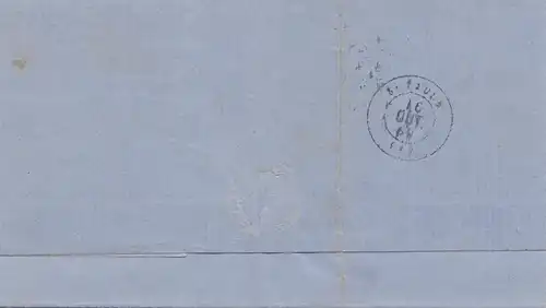 Brazil: 1869: cover to Ampharo