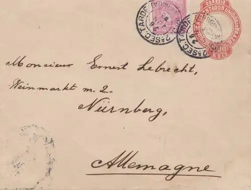 Brazil: cover to Nuremberg/Germany