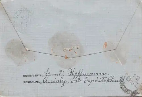 Brazil: Value letter to Rio de Janeiro