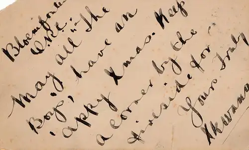 1900: Orange River Colony-post card British Army S-Africa to London