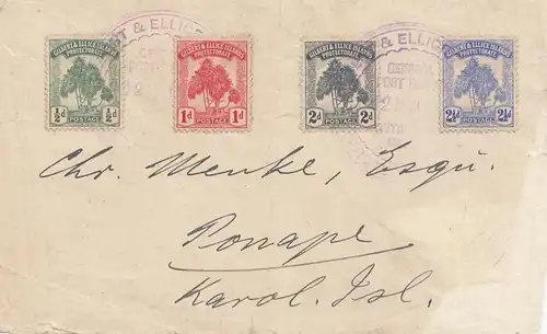 Gilbert & Ellice Islands to Ponape