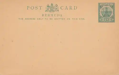 Bermudes: unused post card