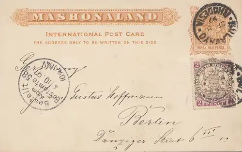 Mashonaland: Britisch South Africa Company: 1897 to Berlin