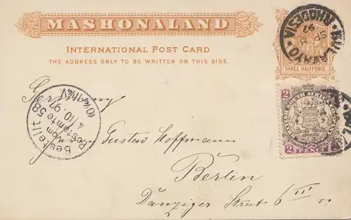 Mashonaland: British South Africa Company: 1897 to Berlin