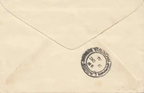 Nigeria: 1941: Air Mail to Manchester - Censor