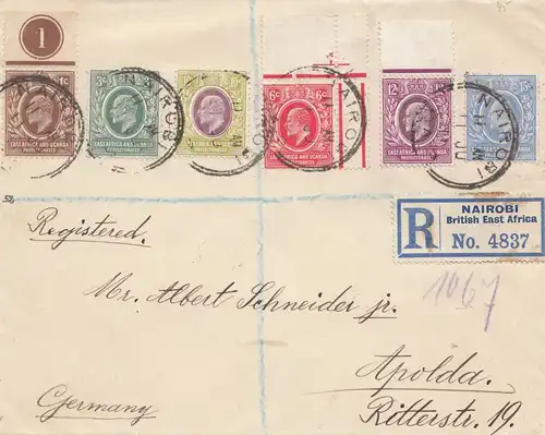 Nairobi: Registered 1911 to Apolda