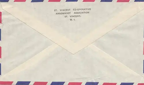 St. Vincent: Air Mail 1964 to Wunstorf