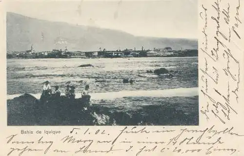 Chili: 1902: Bahia de Lquique to Neuchâtel