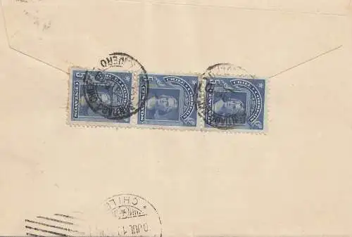 Chile: 1910: Momorandum Postal to Altona