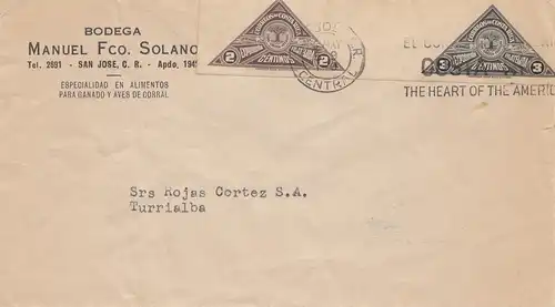 Costa Rica: 1937: San Jose Bodega to Turrialba