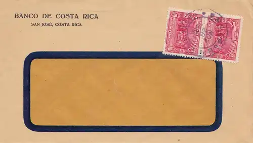 Costa Rica: 1932: San Jose Banco de Costa Rica