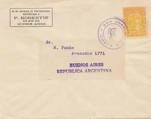 Costa Rica: San Jose to Buenos Aires