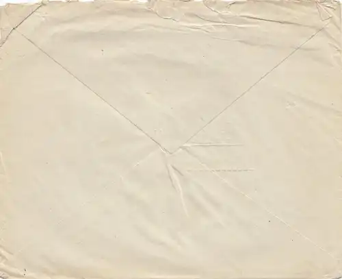 Costa Rica: 1933 San Jose Baumgartner to Chemnitz