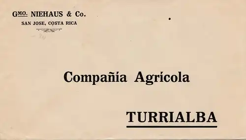 Costa Rica: Niehaus San Jose to Turrialba