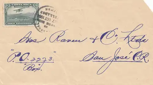 Costa Rica: 1954: Hellador to Bilado