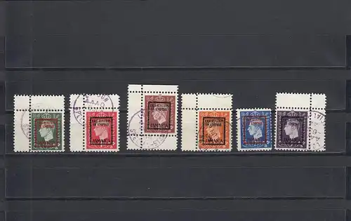 Propagande de guerre: Michel n° 9-14, IVd, cacheté, Jamaica