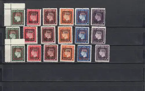 Propagande de guerre: Min. 9-14, IVa-h, oG, Hosang - rare