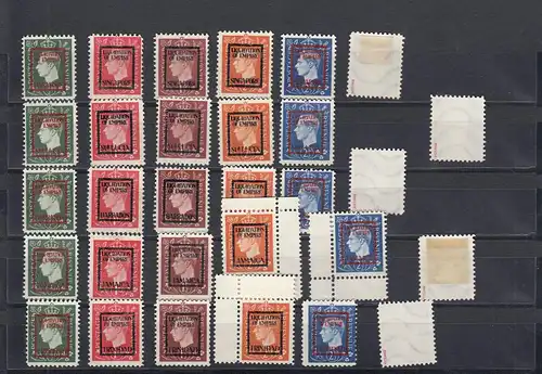 Propagande de guerre: Min. 9-14, IVa-h, oG, Hosang - rare