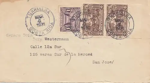 Costa Rica: 1931: Turrialba to San Jose