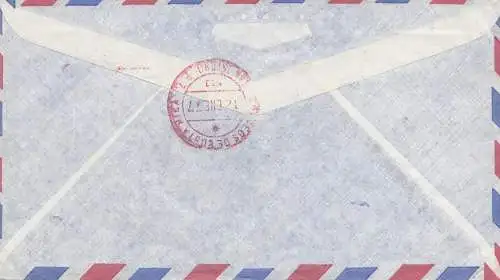 Costa Rica: 1977: San Jose to Colonia-Köln - airmail