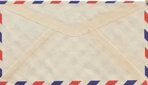 Costa Rica: 1955: San Jose to Cologne/Germany