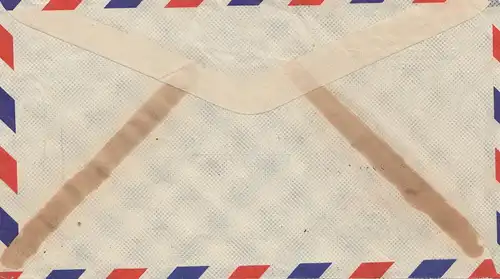 Costa Rica: 1955: San Jose via Air Mail to Köln