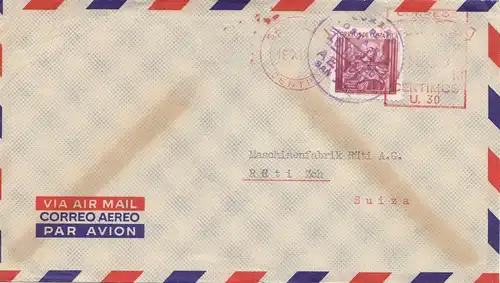 Costa Rica: 1963: San Jose to Rüti/Switzerland