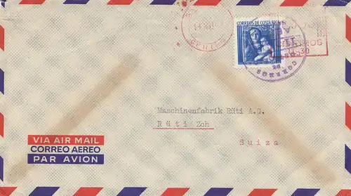 Costa Rica: 1953: San Jose to Maschinenfabrik Rüti