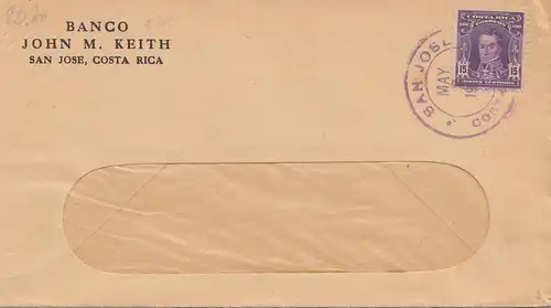 Costa Rica: cover banco San Jose
