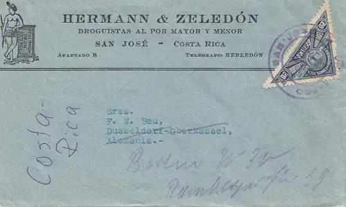 Costa Rica: San Jose to Düsseldorf