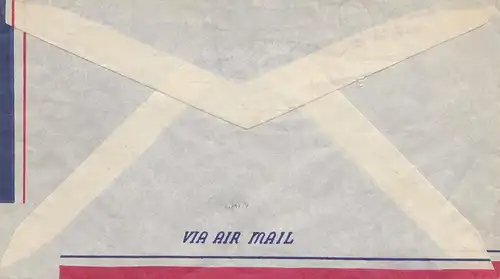 Costa Rica: 1950: Air Mail to Paris