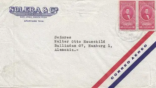 Costa Rica: Solera - San Jose to Hamburg