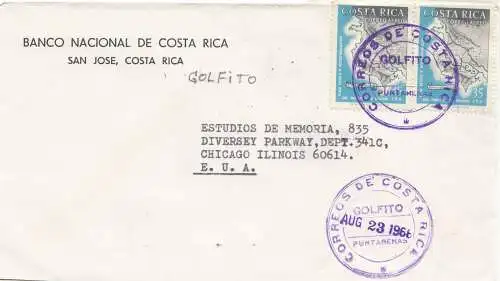 Costa Rica: 1968: San Jose to Chicago