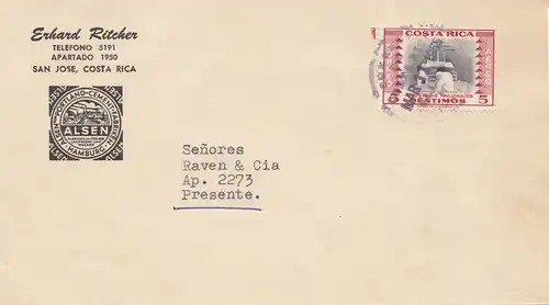 Costa Rica: 1955: San Jose to San José