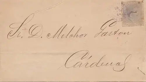 1866: Letter to Cardenas, incl. Text