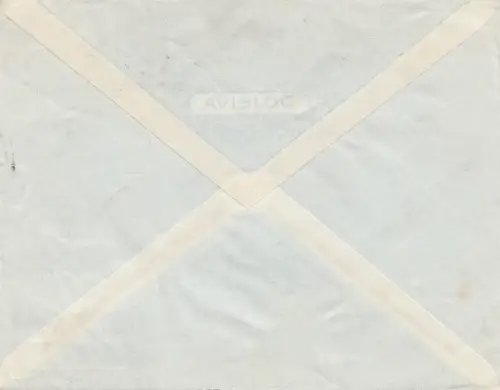 French colonies: Madagascar 1950: air mail to Paris