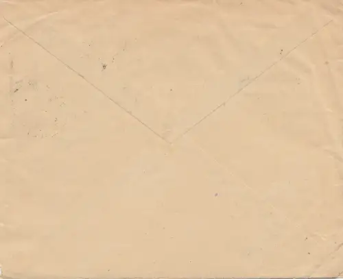 French colonies: Madagascar 1939: letter Tananarive to Nuremberg, crayonfabrik