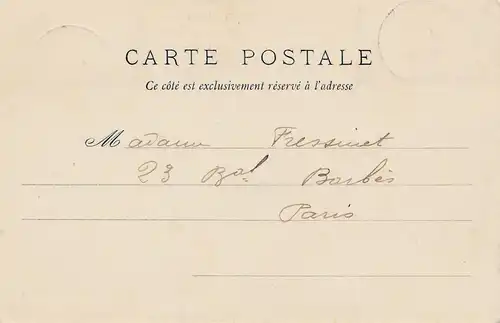 French colonies: Congo 1908: post card Mission Chatolique de Brazzaville