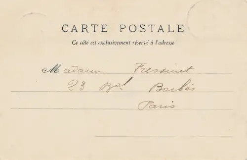 French colonies: Congo 1908: post card Mission Chatolique de Brazzaville