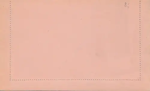 French colonies Martinique: carte-letter, unused