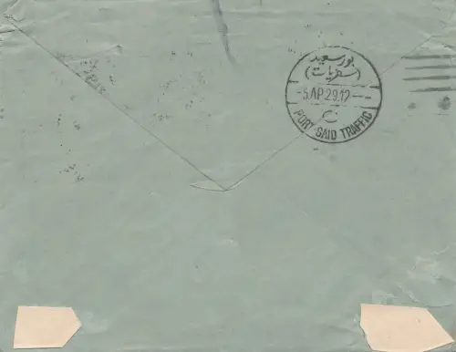 French colonies Tunisie 1929 Tunis to Cairo