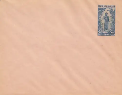 Colonies françaises Congo cover unused