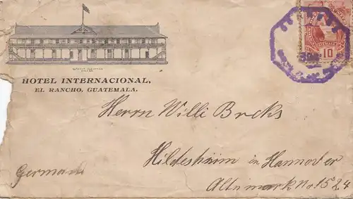Guatemala: 1900 El Rancho to Hildesheim