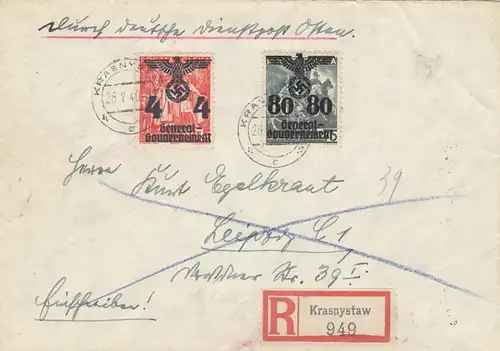 GG: Inscrivez Krasnystaw à Leipzig, portofach