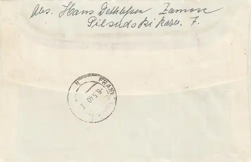 GG: portogerechte MiF#38  Zamosc nach Frankenberg