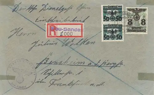 GG: portogerechte MiF#38  von Neu Sandez nach Bensheim