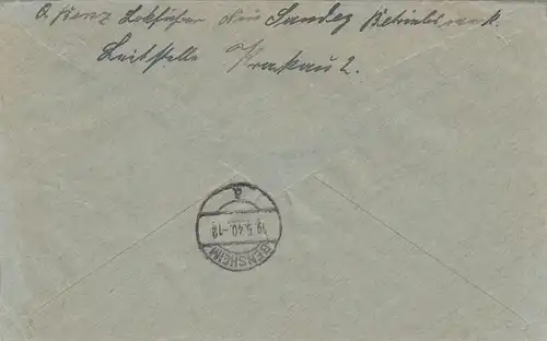 GG: porto-favorable MiF#38 de Neu Sandez à Bensheim