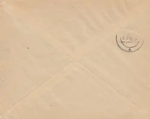 GG: MiF pour lettre recommandée Varsovie à Berlin